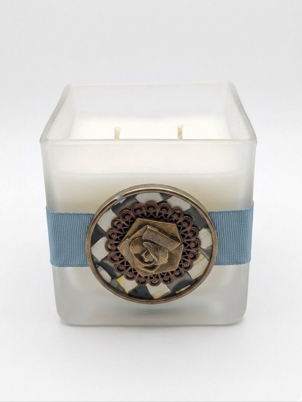 Mackenzie Childs Studio Scented Candle -Grapefruit, Lemon, & Black Currant